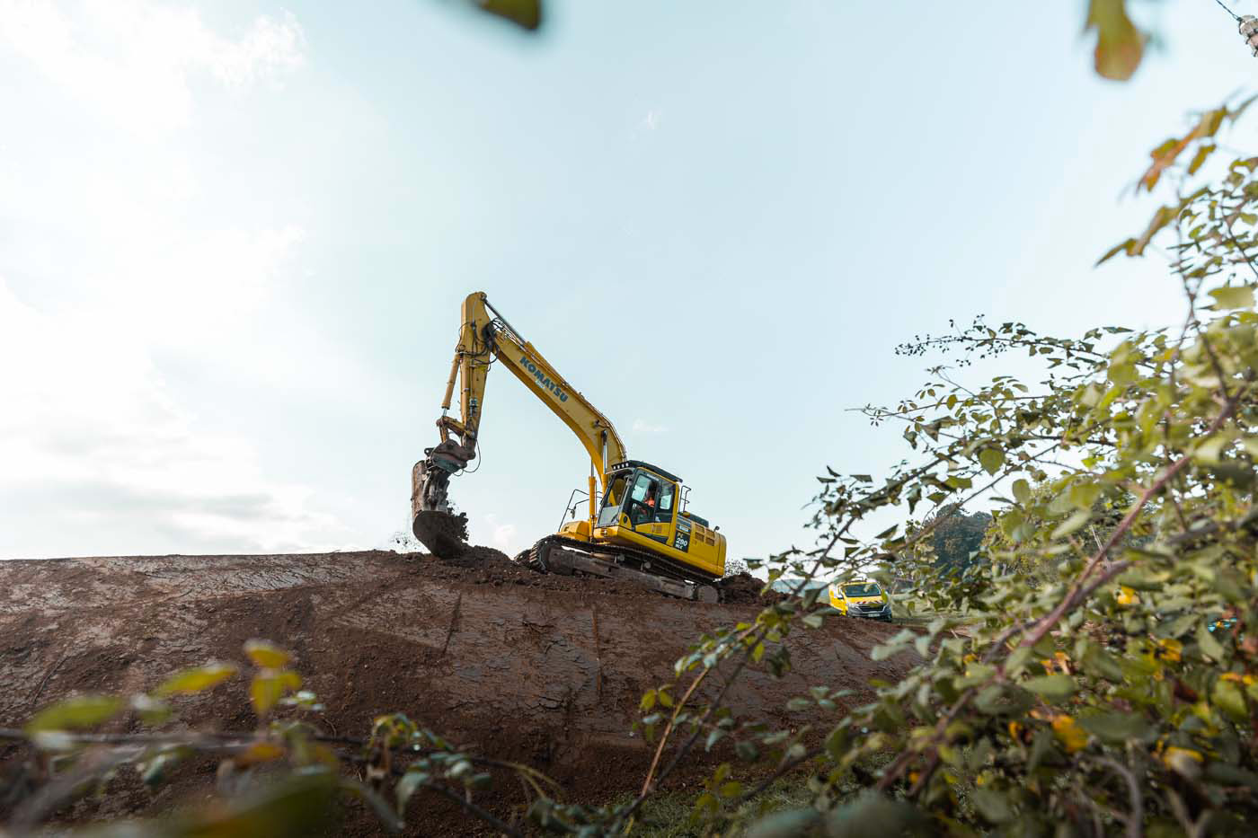 Engins pour réaliser tous les travaux de terrassement