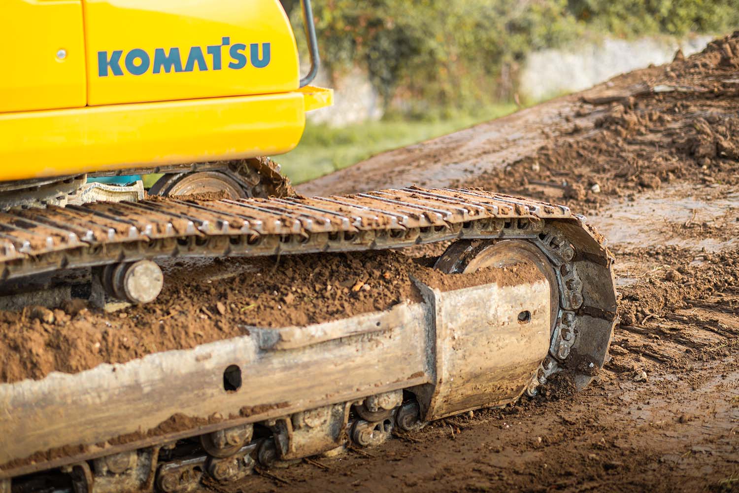 Engins chantier terrassement