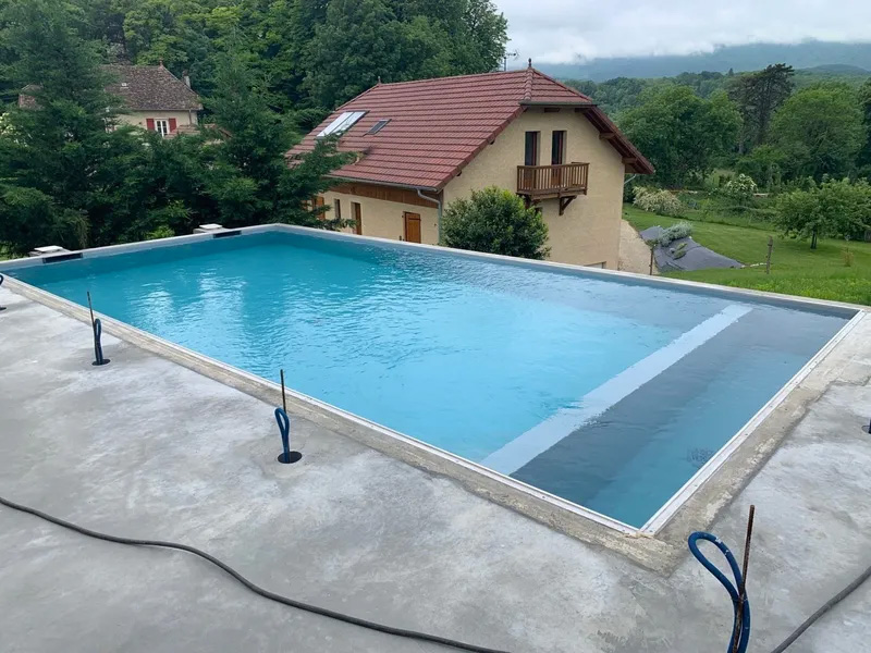 Cosntruction de piscine maçonnées en Savoie